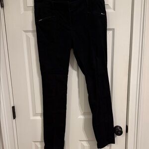 Classic Black Corduroy Women's Pants